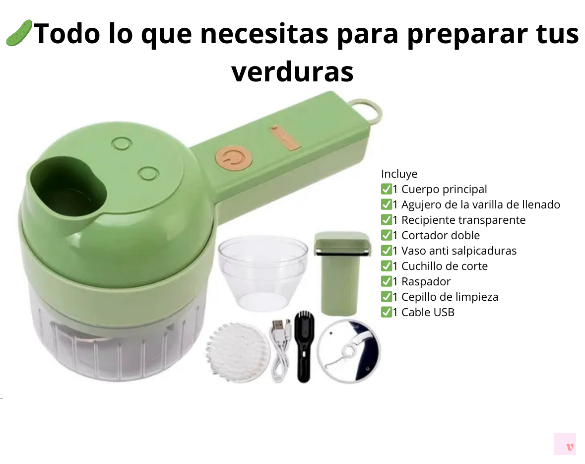 SlicePro – Cortador Eléctrico 4 en 1