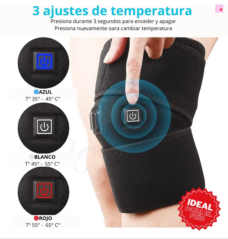 Rodillera Térmica- Terapia de Calor