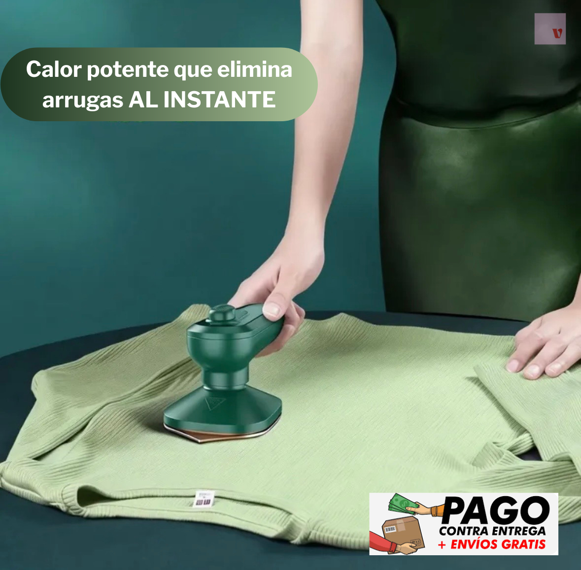 👔MINI PLANCHA ROPA A VAPOR