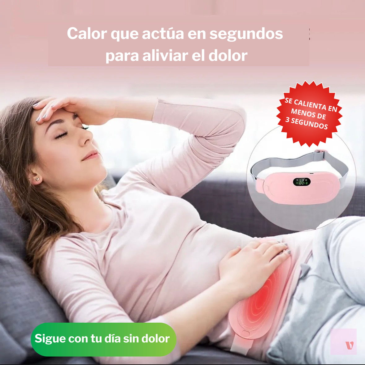 CalmaLuna🌙 - Almohadilla Termica Portatil Inalambrica