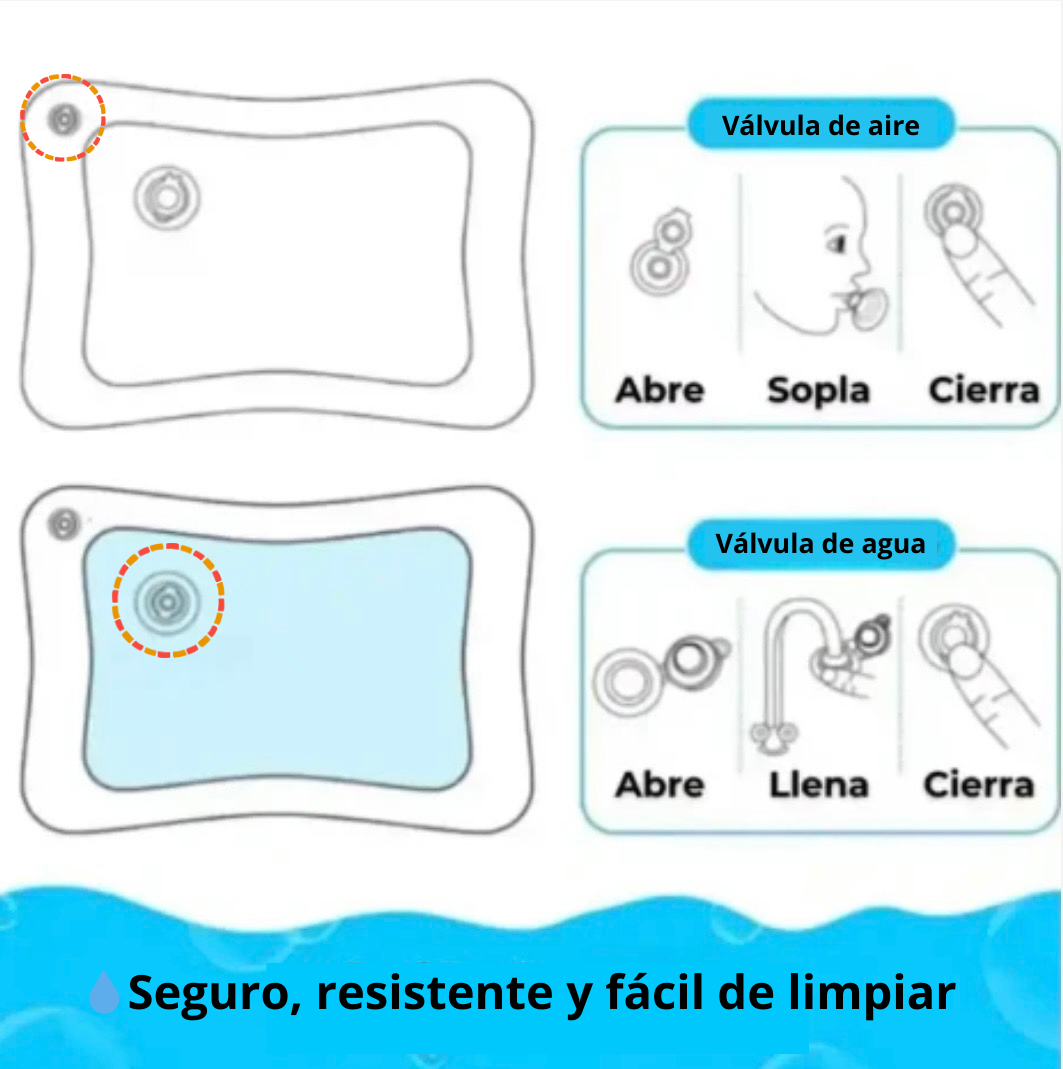 Alfombra Sensorial Interactiva Para Bebes