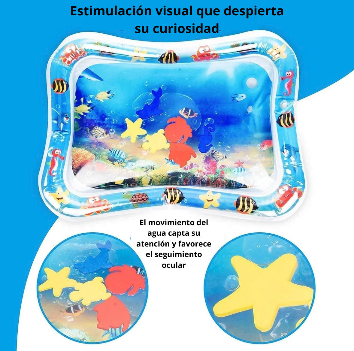 Alfombra Sensorial Interactiva Para Bebes