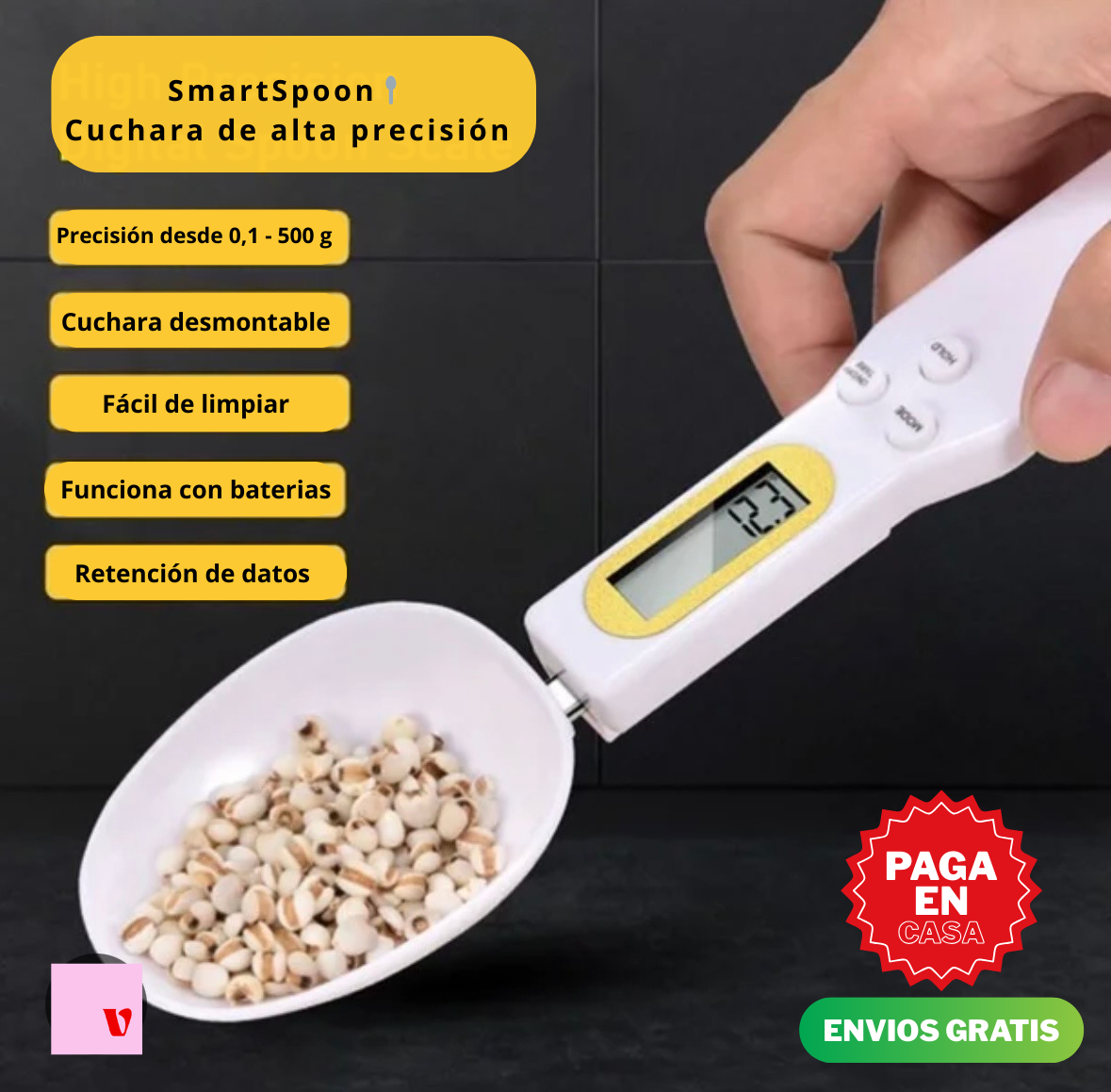 SmartSpoon – Cuchara Báscula Electrónica