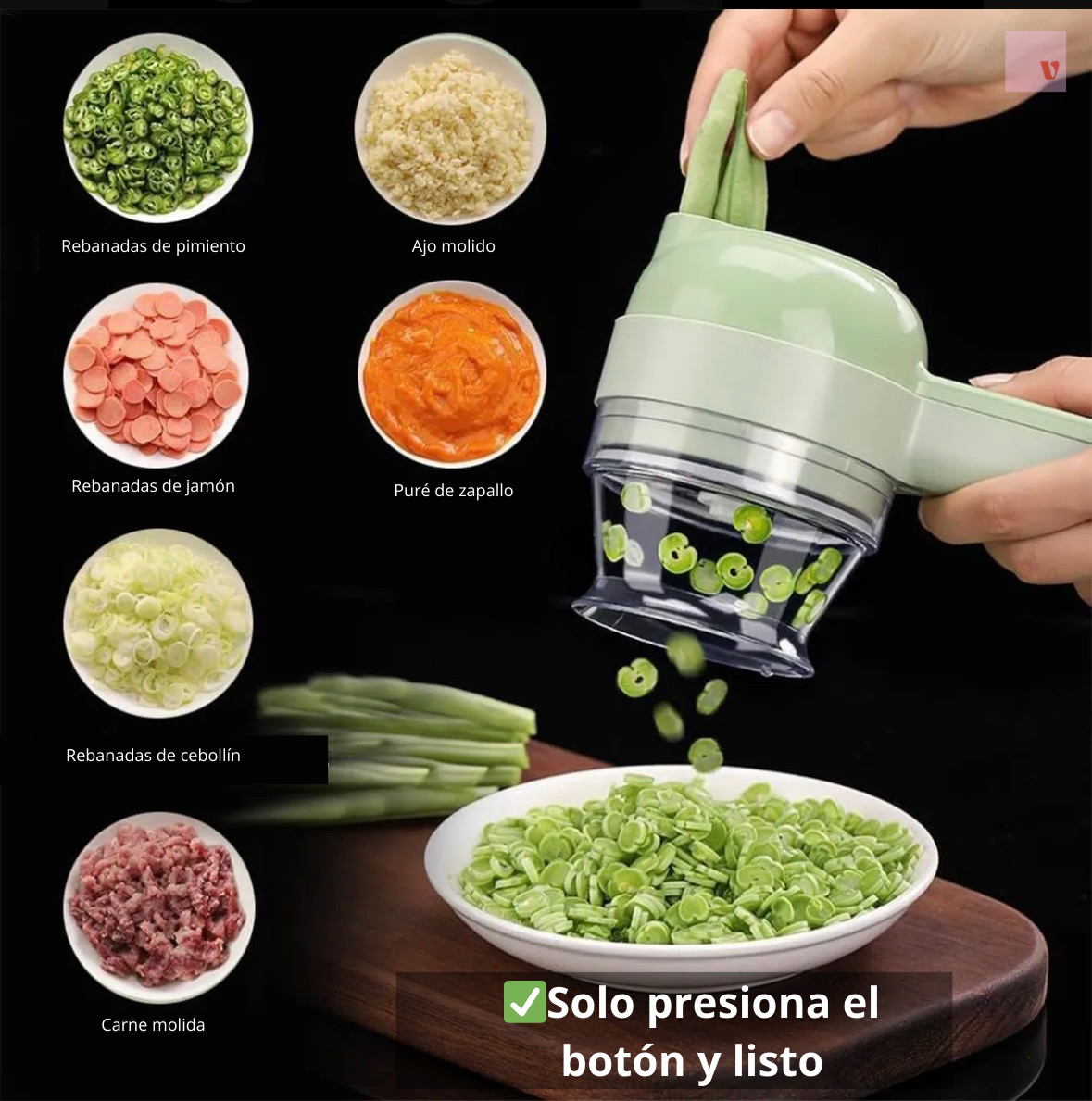 SlicePro – Cortador Eléctrico 4 en 1